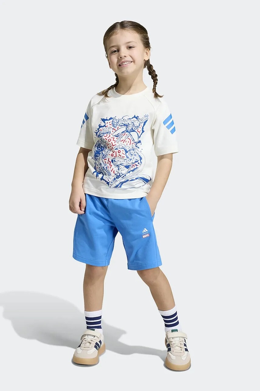 Detská bavlnená súprava adidas Marvel