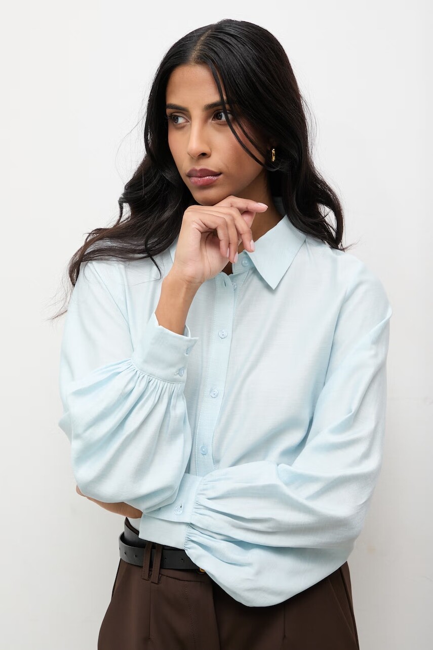 Košeľa s prímesou vlny Answear.LAB