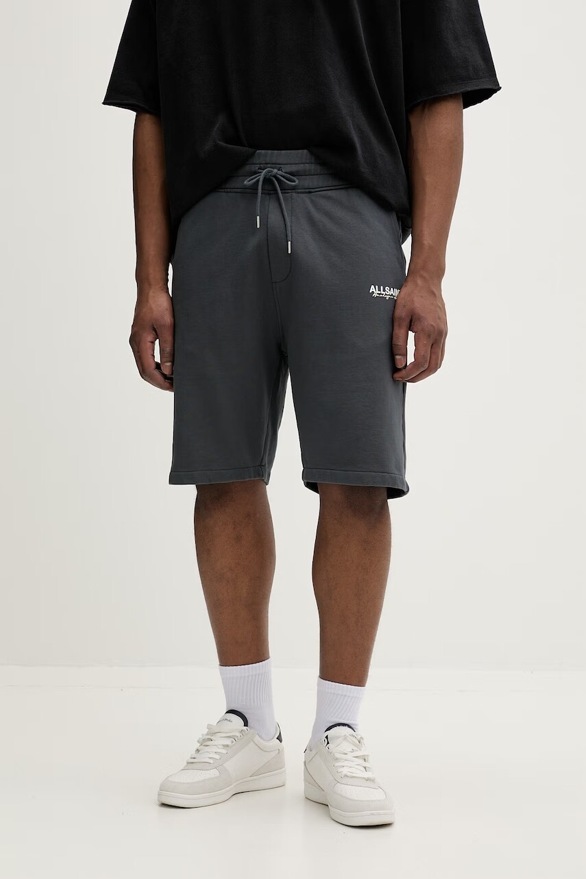 Kašmírové šortky AllSaints EMBLEM