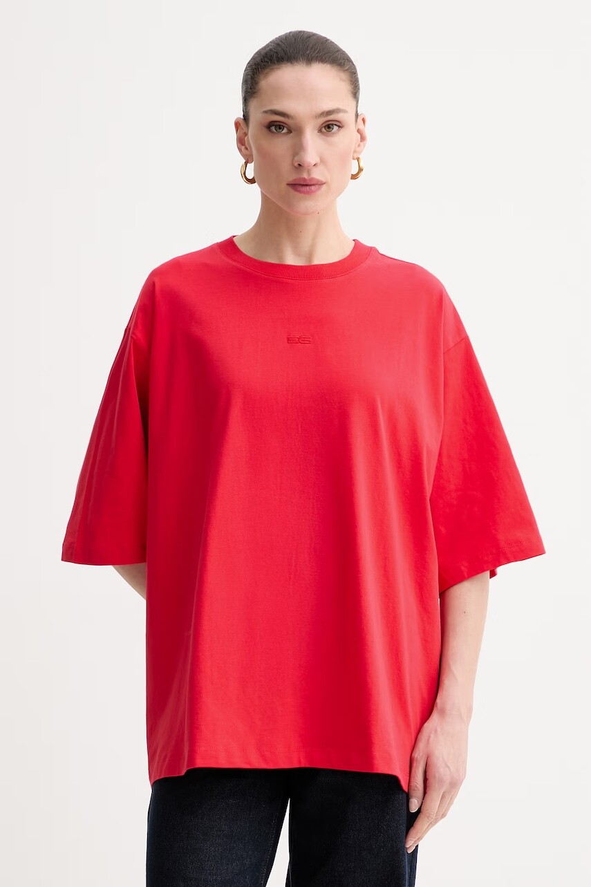 Dámske bavlnené tričko Gestuz oversize