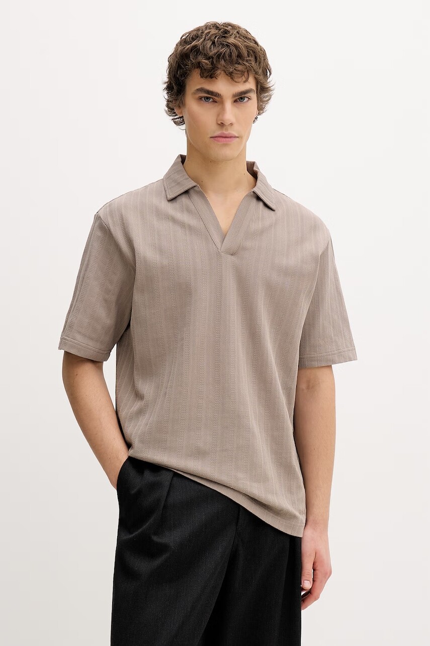 Pánske bavlnené polo tričko HUGO Dalibo