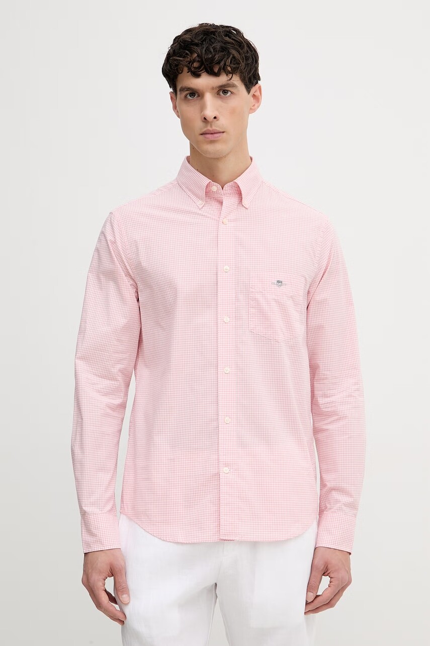 Pánska bavlnená košeľa Gant