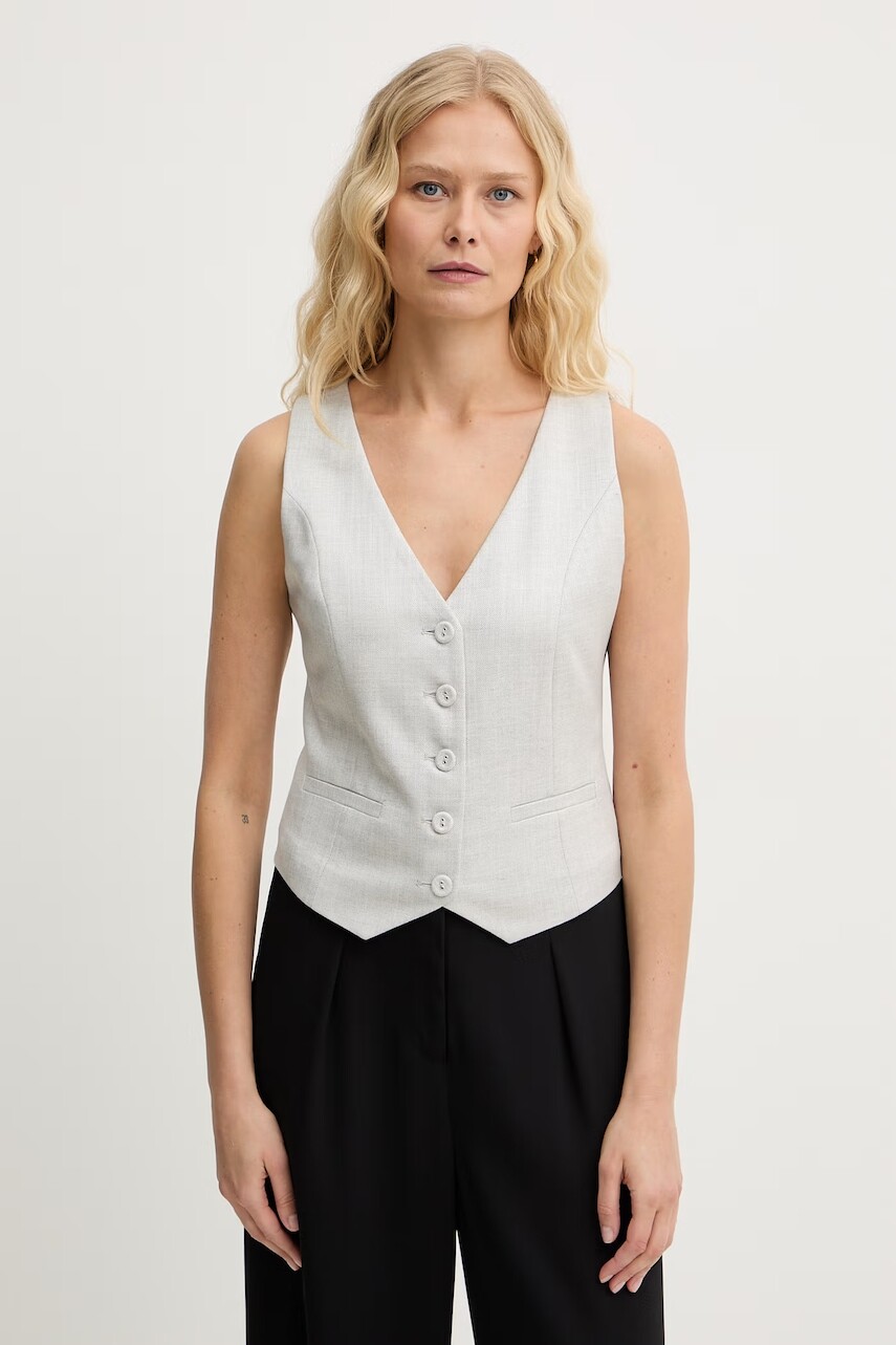 Dámska jednoradová vesta Fracomina