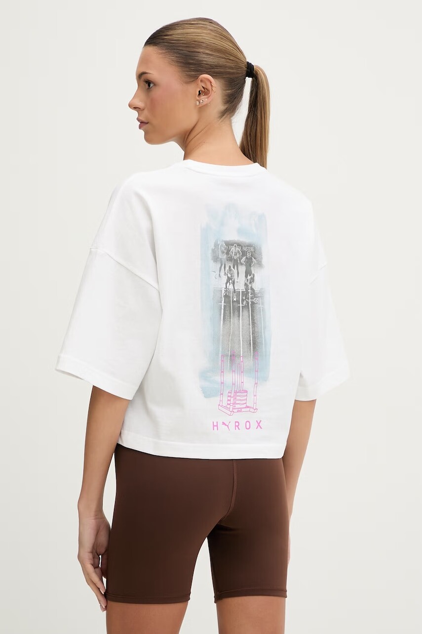 Dámske tréningové bavlnené tričko Puma Lifestyle HYROX