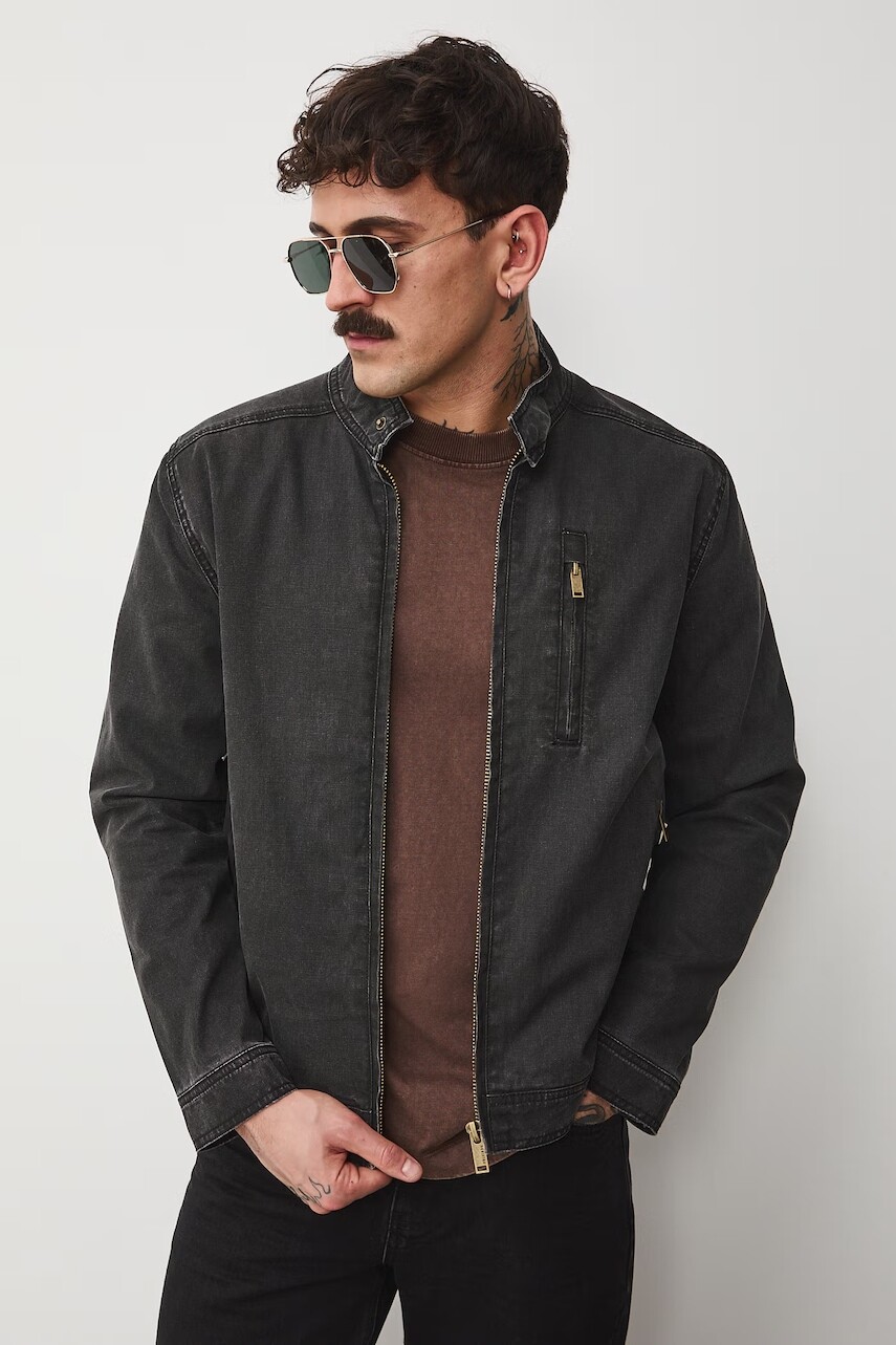 Pánska bavlnená prechodná bunda Medicine