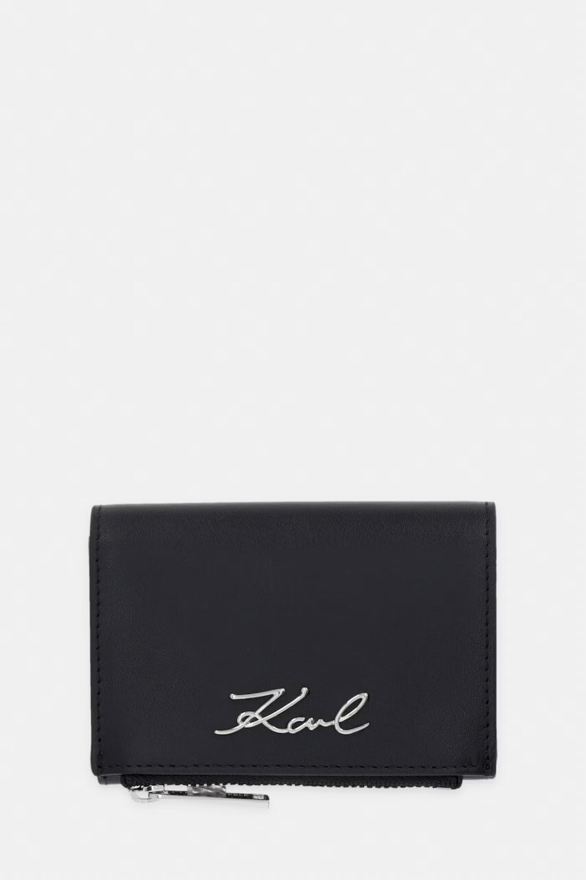 Dámska peňaženka Karl Lagerfeld kožená K/SIGNATURE