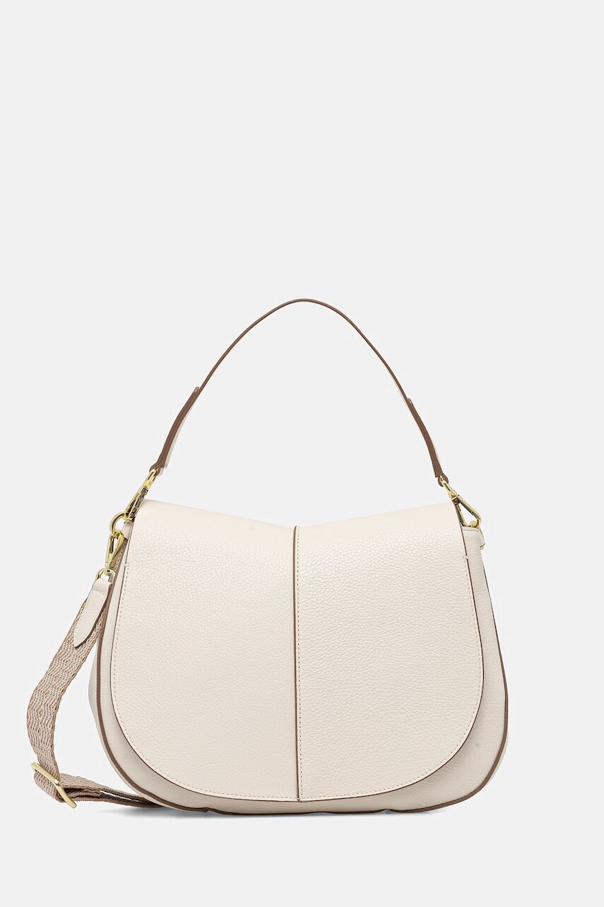 Dámska listová kožená kabelka Gianni Chiarini HELENA ROUND