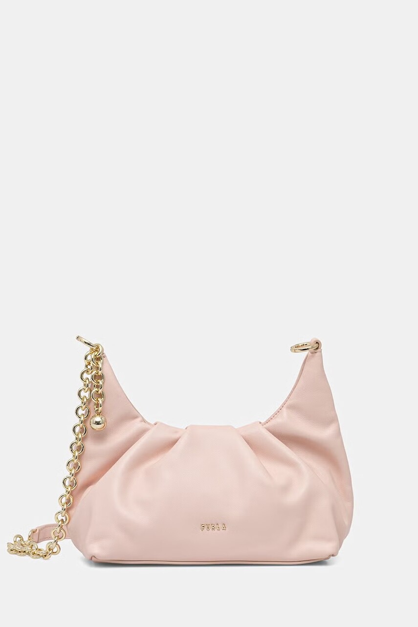 Dámska kožená crossbody kabelka Furla Delia Mini Shoulder