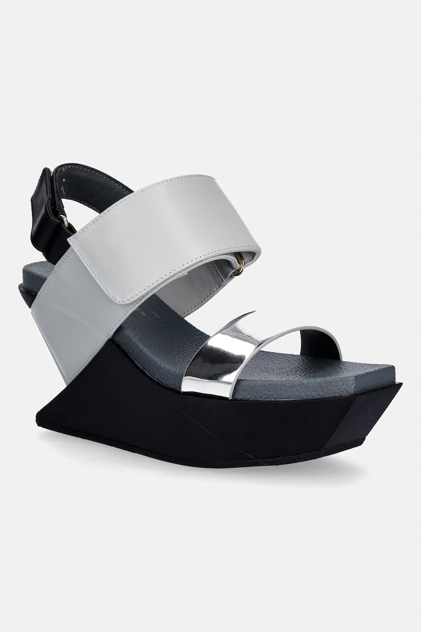 United Nude sandále s otvorenou pätou Delta Wedge Sandal