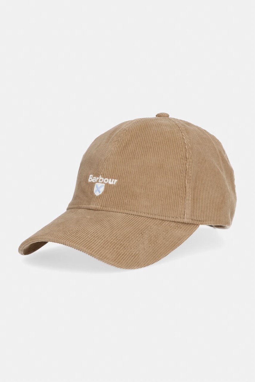 Pánska bavlnená bejzbalová čiapka Barbour Bayfield