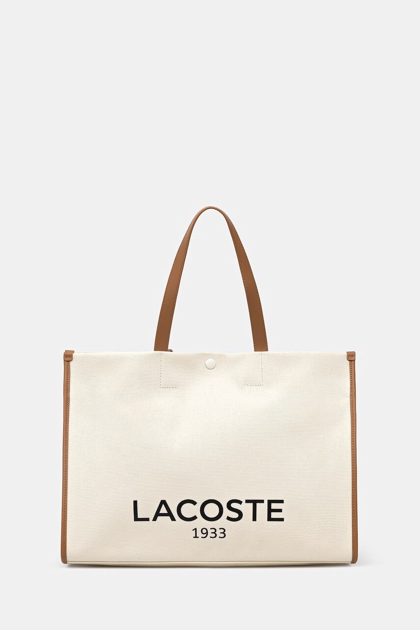 Lacoste kabelka typu tote dámska bavlnená