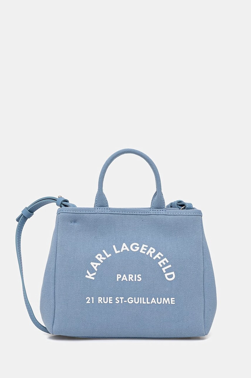 Karl Lagerfeld crossbody kabelka dámska bavlnená K/RSG CONV.