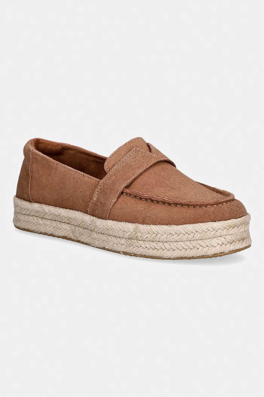 Toms dámske semišové espadrily BLAKELY