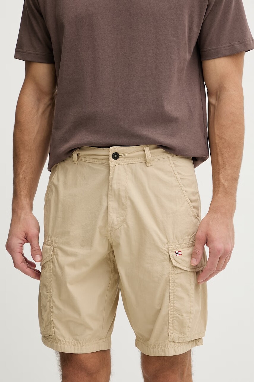 Napapijri šortky cargo pánske bavlnené Noto 2.0