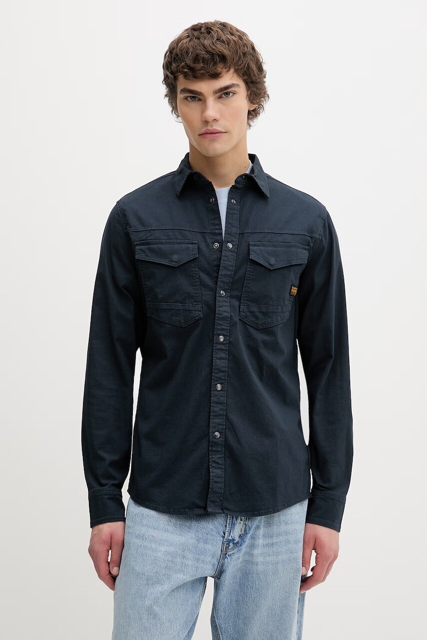 G-Star košeľa pánska s bavlnou Dakota slim