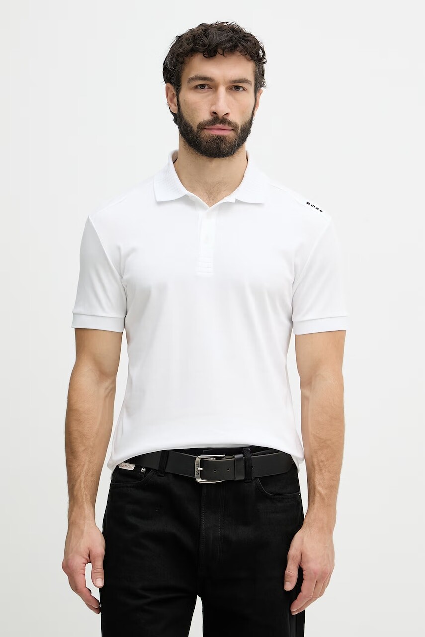 Pánske bavlnené polo tričko BOSS Green
