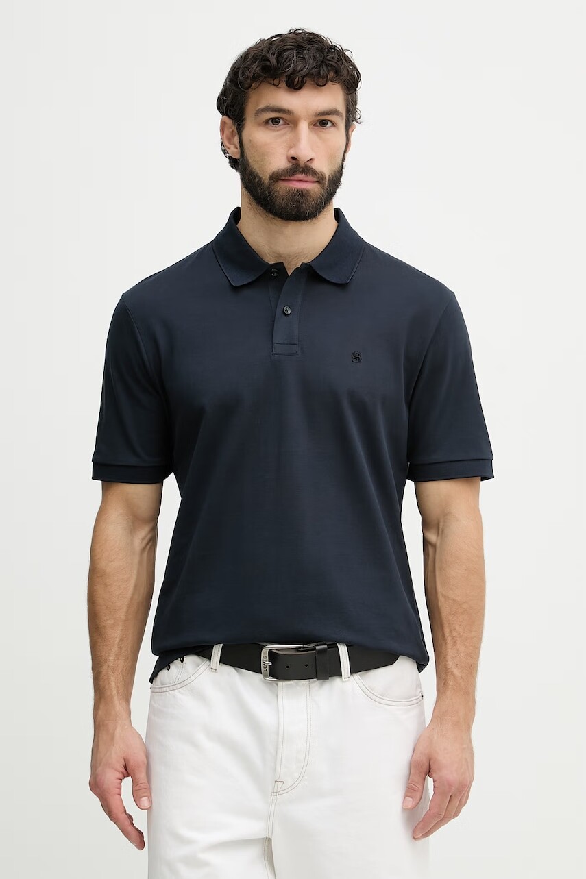 Pánske bavlnené polo tričko BOSS  Parris 80