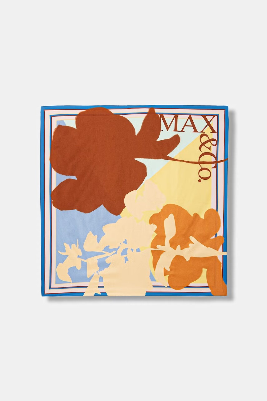 Dámska hodvábna šatka Max&Co. MCABATTISTA