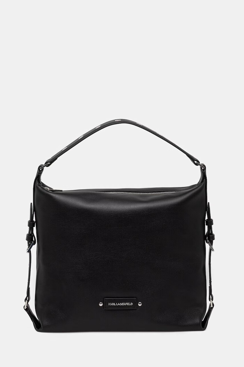 Karl Lagerfeld Kabelka typu shopper dámska kožená K/EYELETS