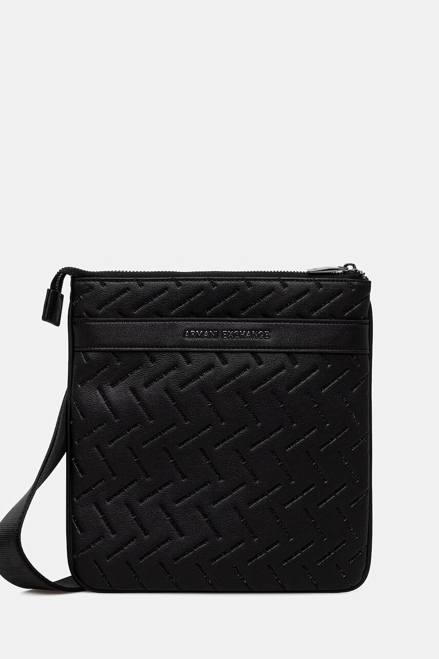 Armani Exchange vrecko pánske z imitácie kože