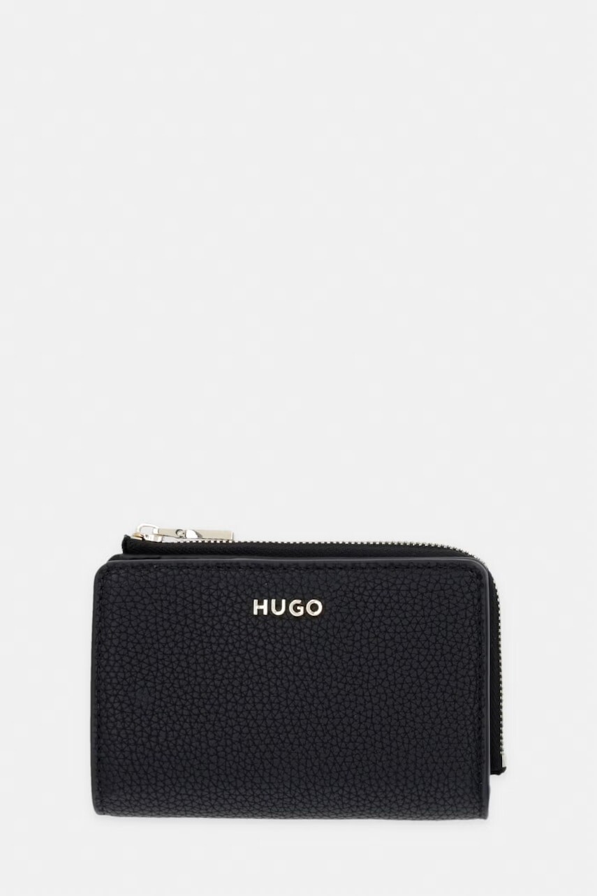 HUGO peňaženka dámska z imitácie kože Orin_Wallet Multi