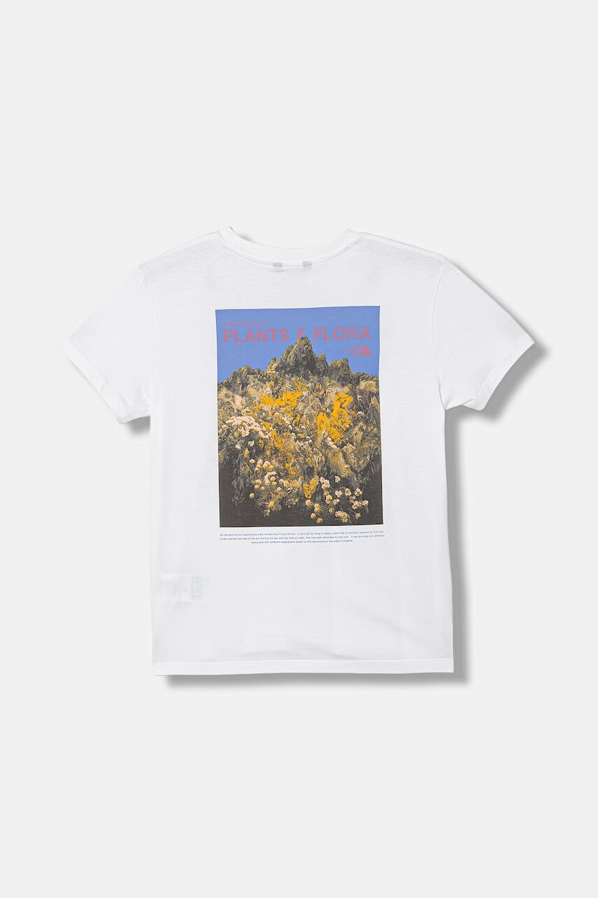 The North Face tričko detské bavlnené G FLORA RELAXED SS TEE