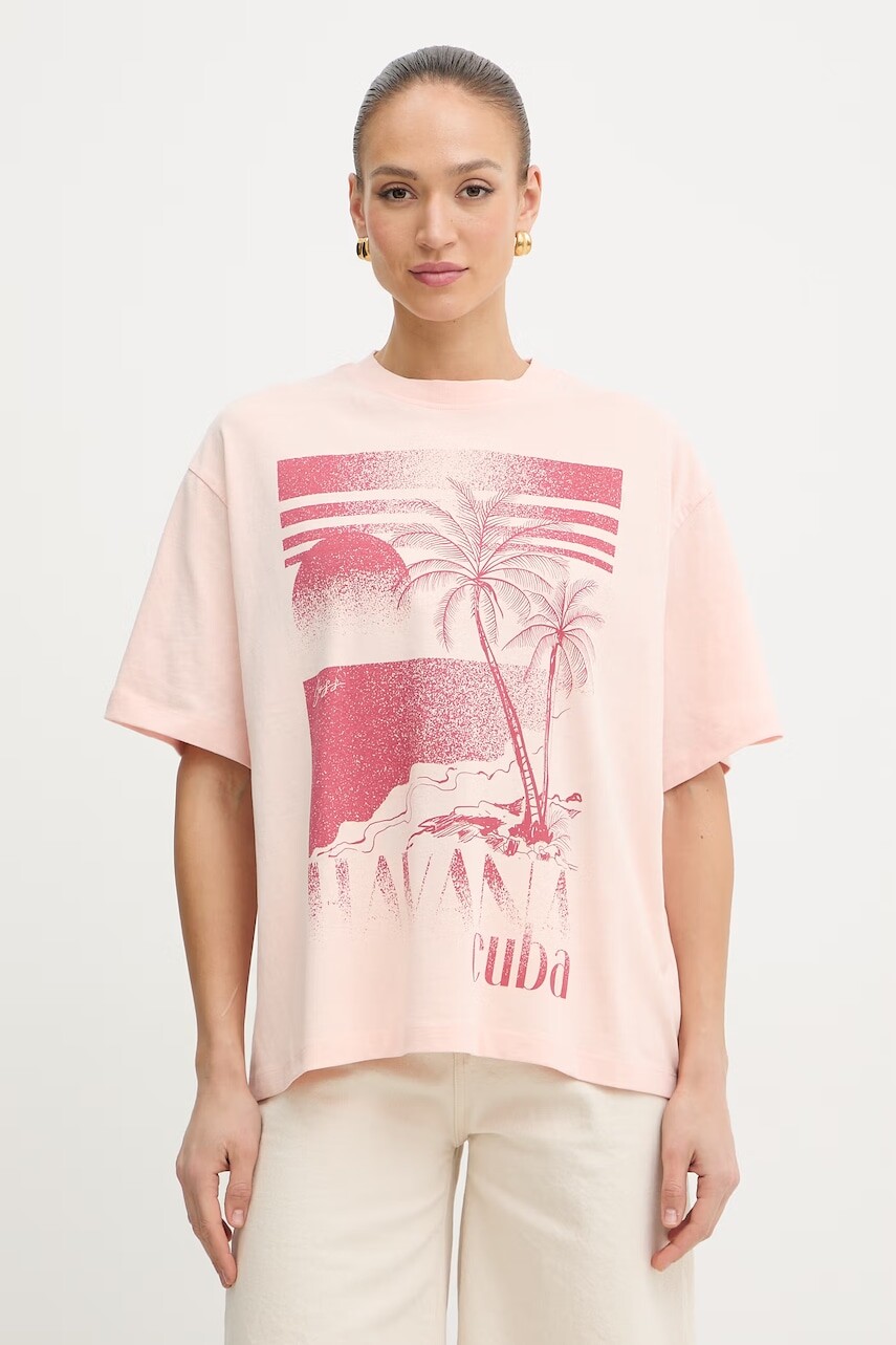 BOSS Orange tričko dámske bavlnené C Eboys 2