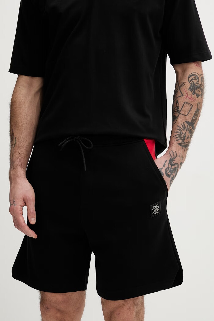 HUGO teplákové šortky pánske bavlnené Despen_RB