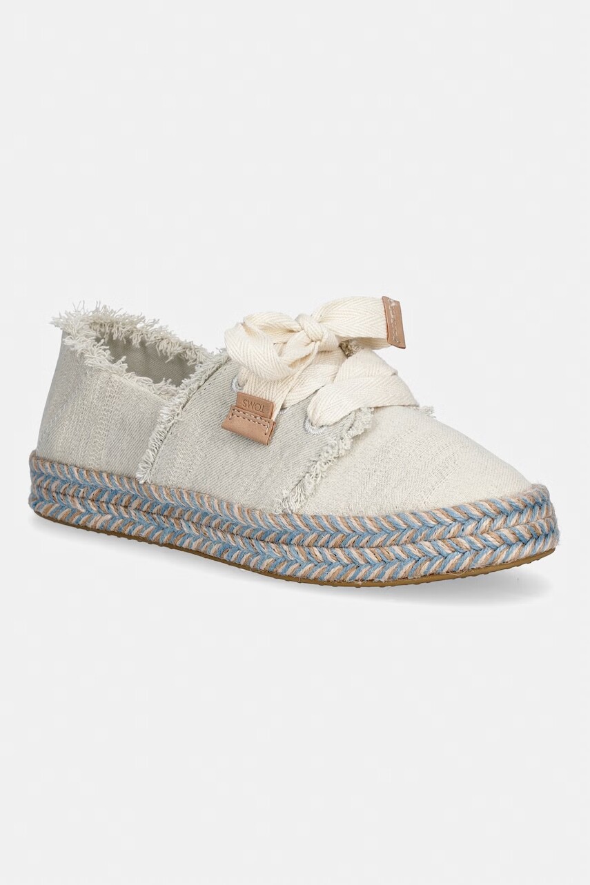 Toms espadrily dámske CAROLINA LACE UP