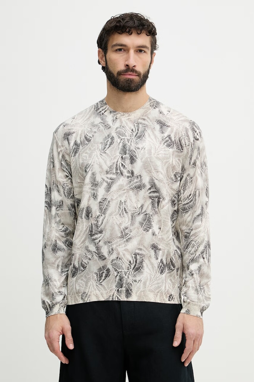 Pánsky bavlnený sveter Armani Exchange