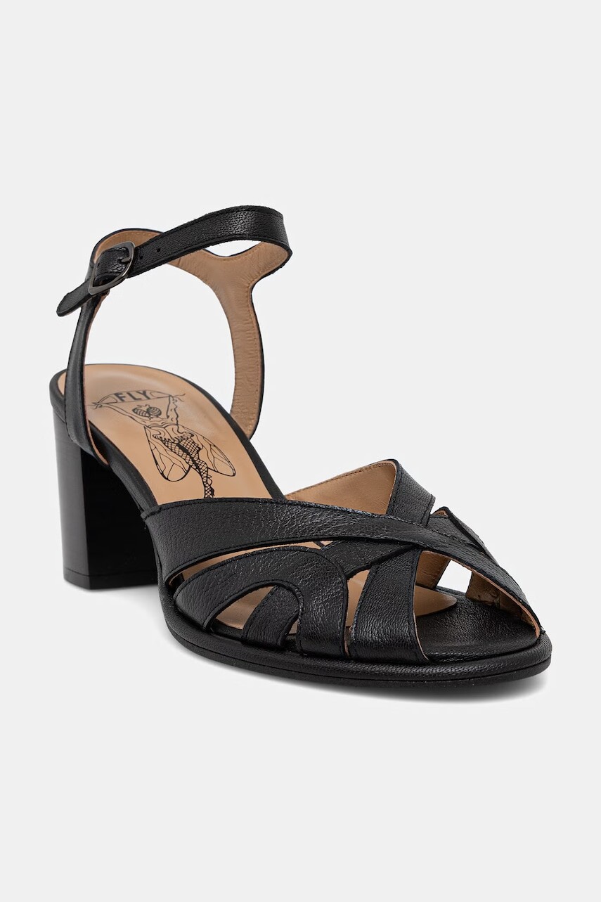 Fly London sandále na podpätku koža MEBU450FLY