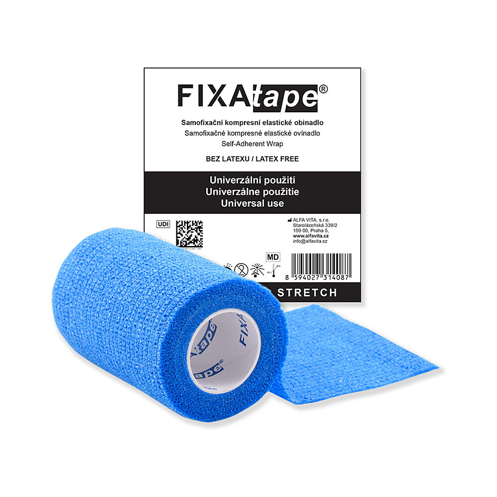 FIXATAPE Stretch samofixačné ovínadlo 7,5 cm x 450 cm modré 1 kus