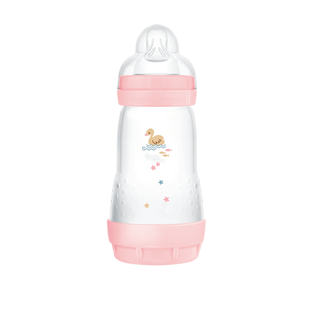 MAM Fľaša anti-colic ružová 2m+ 260 ml