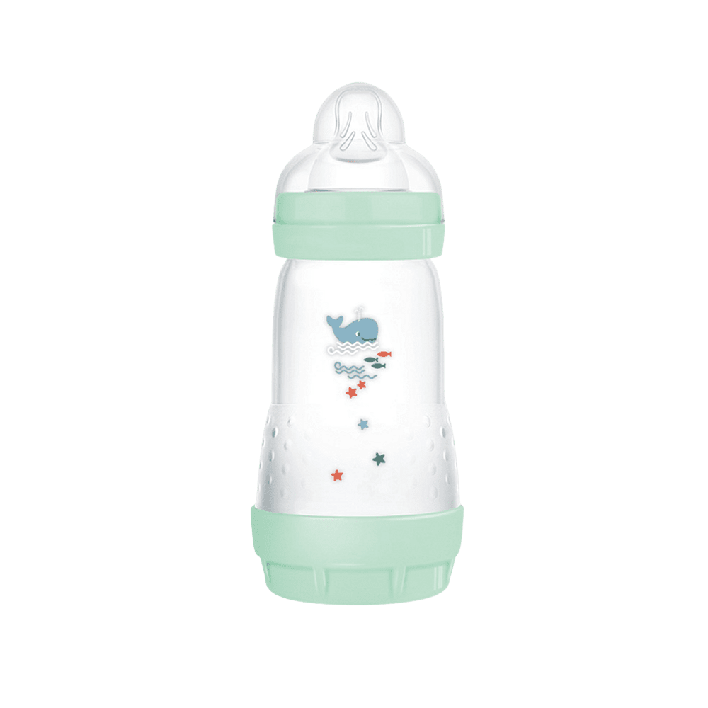 MAM Fľaša anti-colic mätová 2m+ 260 ml