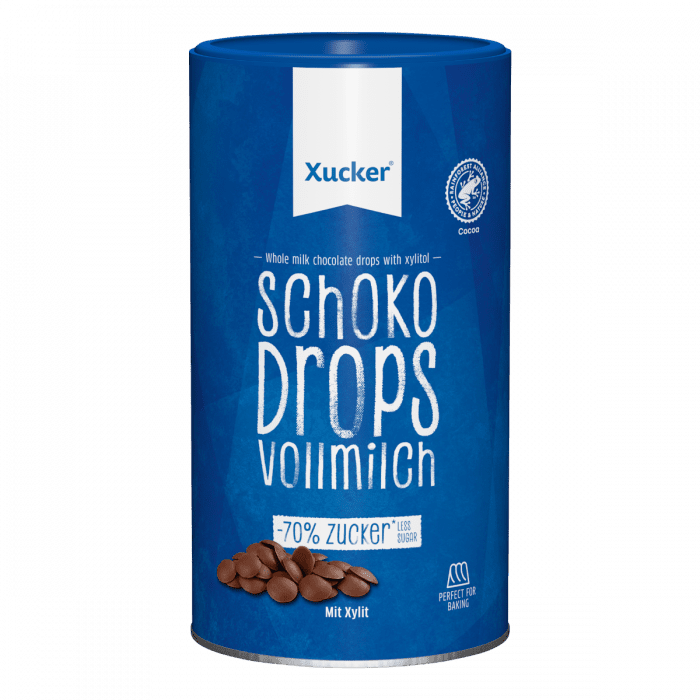 Xucker Whole milk chocolate drops