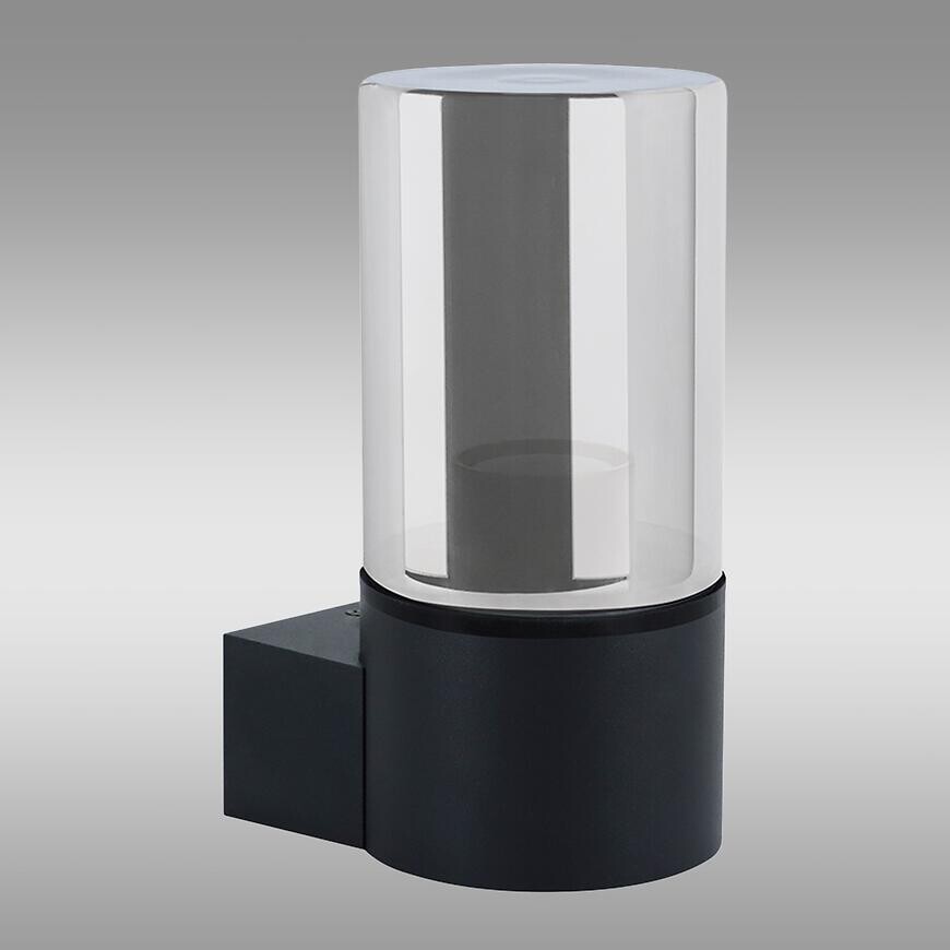 Záhradná lampa Beryl 04598 E27 C BLA