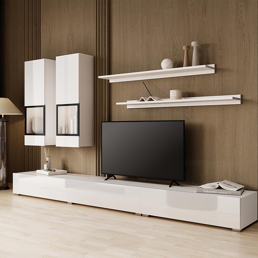 Obývacia stena Baros 10 Biela