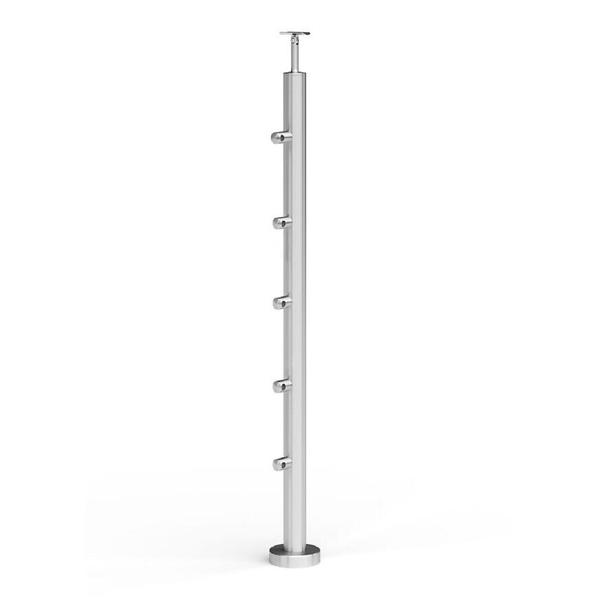 Stĺpik 958mm 5xfi12 podlahový balkón 42,4mm