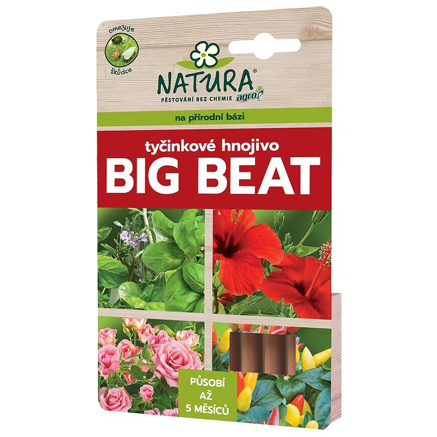 Natura big beat tyčinkové hnojivo