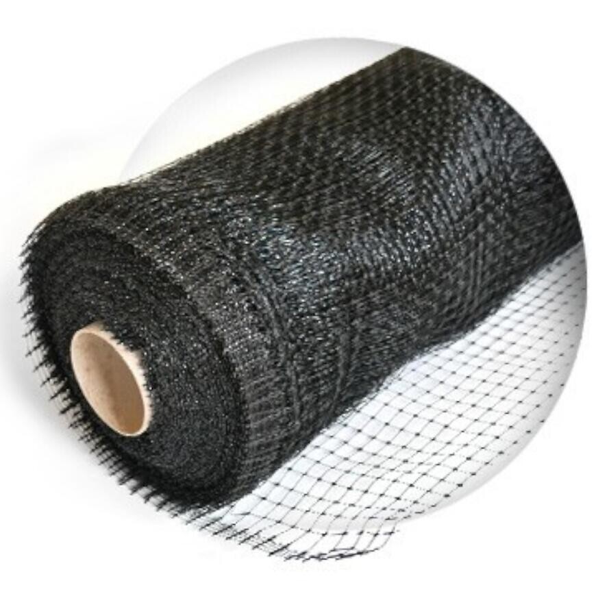 Sieť proti krtkom 1mx100 mb čierna. Tovar na mieru.