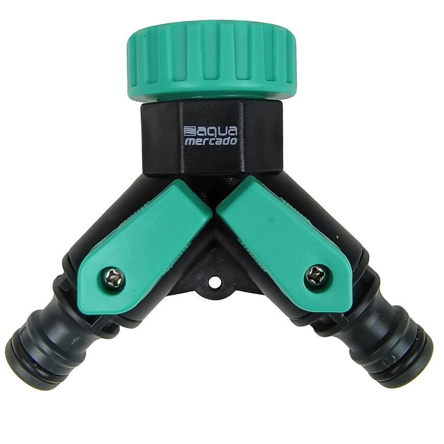 Dvojcestný rozdeľovač s 3/4˝-1˝ pripojením Soft Touch AM5002A