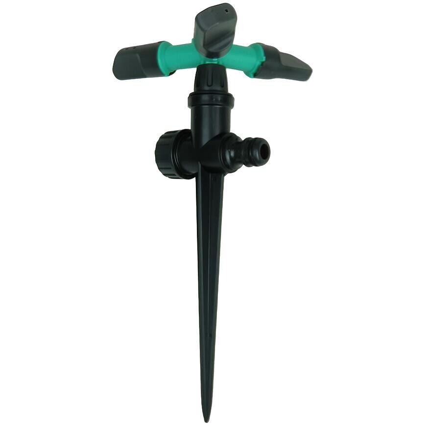 Trojramenný rotačný zavlažovač, zapichovací AM8105