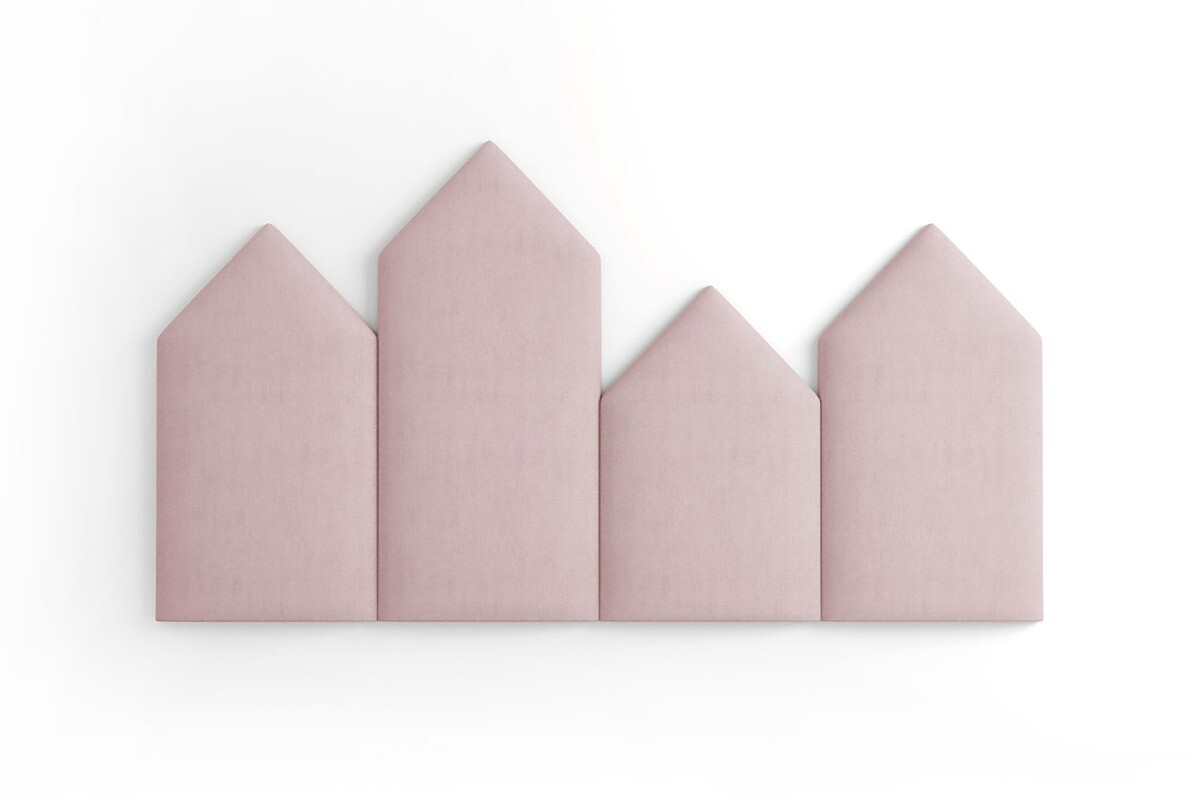 Čalúnené panely Trinity Špička – ružová 01