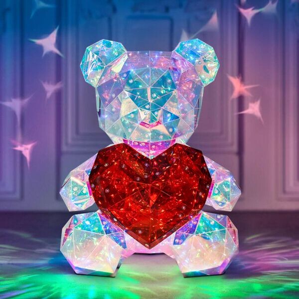 Svietiaci medvedík 40 cm