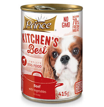 PRINCE KITCHEN BEST PES HOVĚZÍ & ZELENINA 415g