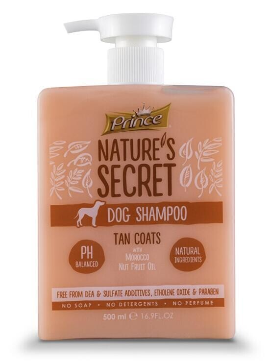 NATURE'S SECRET DOG SHAMPOO TAN COATS 500ml