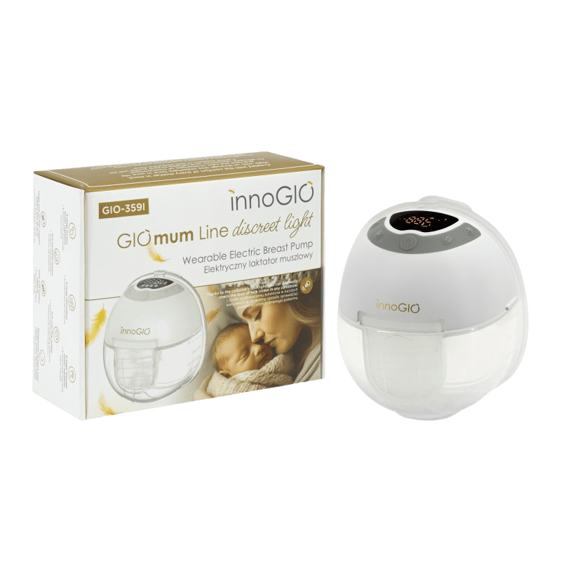 INNOGIO GIOmum Line Discreet Light Single Prenosná elektrická odsávačka materského mlieka