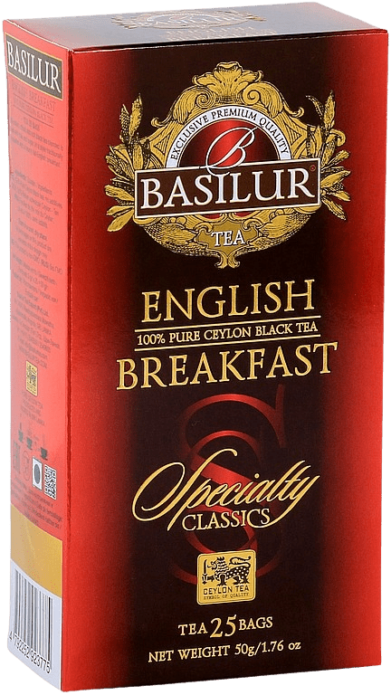 BASILUR Špecialty English Breakfast neprebal 25 ks