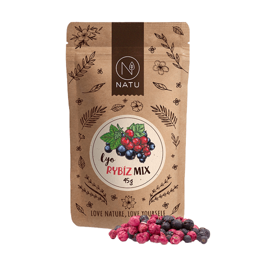 NATU Lyo mix ríbezle 45 g