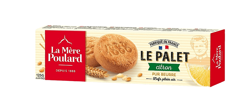 LA MÉRE POULARD Tradition Lemon French shortbread, papier 125 g
